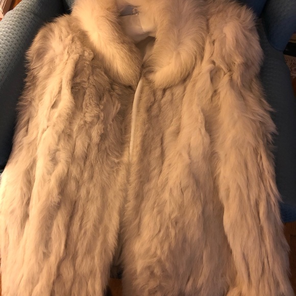 Jackets & Blazers - Vintage Blue Fox jacket size medium